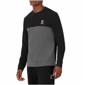 Fila Long Sleeve Crew Neck Pullover Sweatshirt